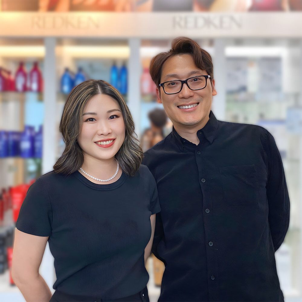 Eric and Ning, founders of Smart Hair Auckland CBD